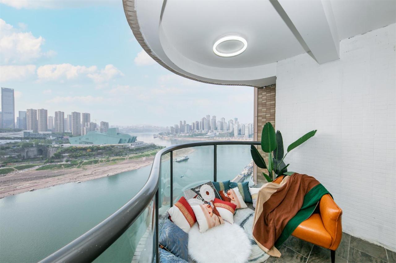 Baihong Riverview Apartment-Hongya Cave Chongqing Exterior photo