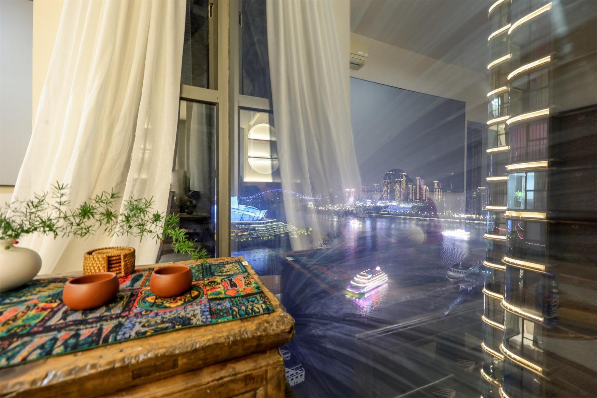 Baihong Riverview Apartment-Hongya Cave Chongqing Exterior photo